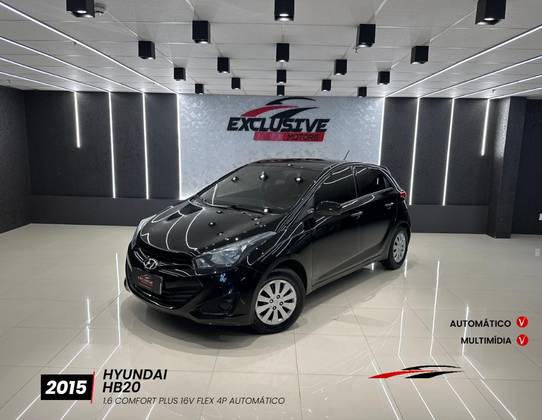HYUNDAI HB20 1.6 COMFORT PLUS 16V FLEX 4P AUTOMÁTICO